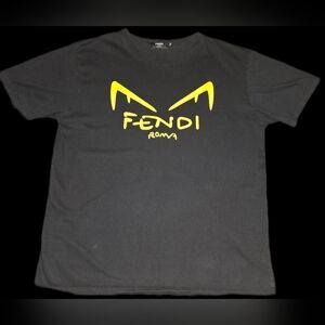 Black Tee with Yellow Logo/ 🎈5 For $30